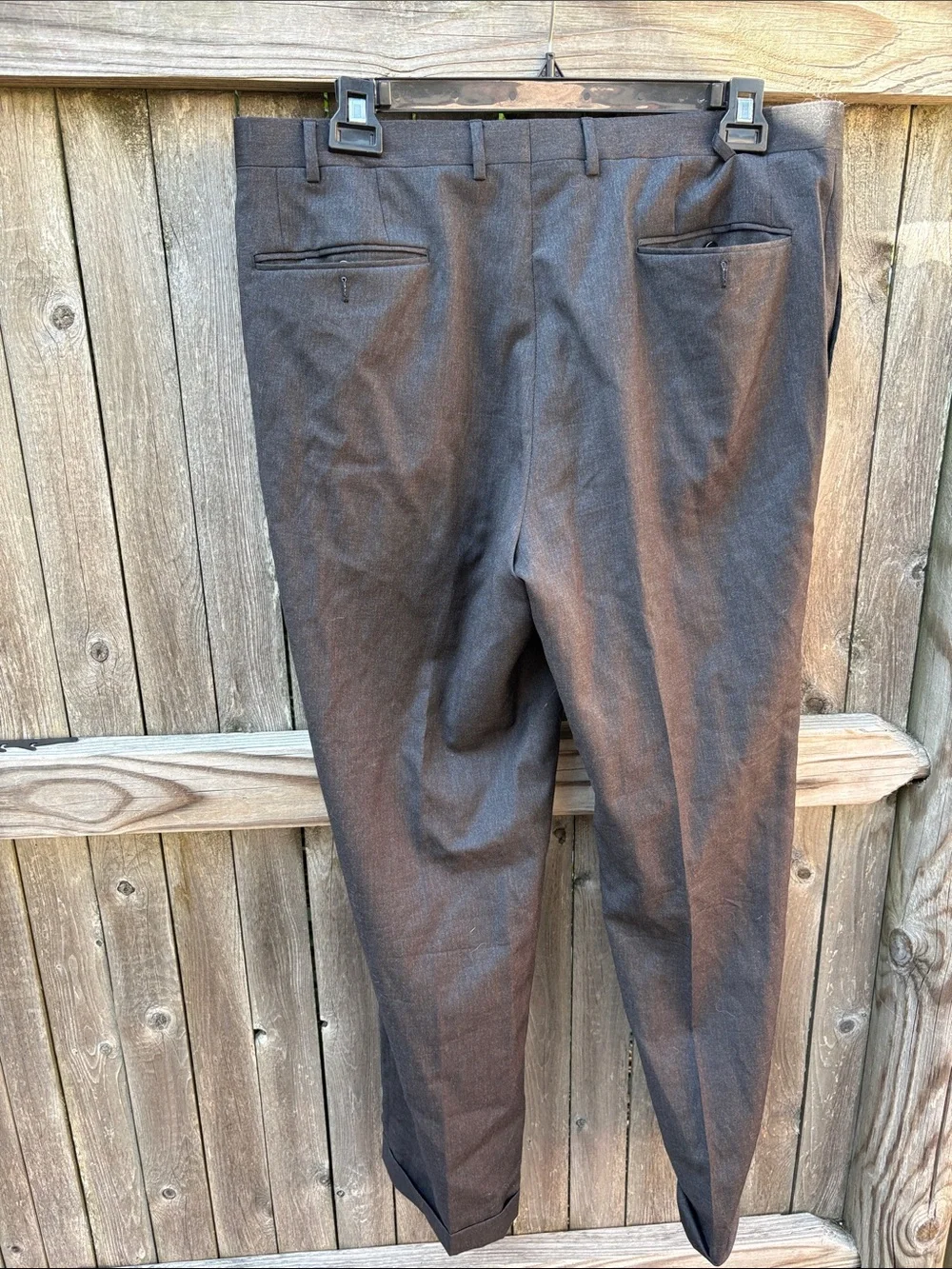 Canali 37/30 gray wool pants.